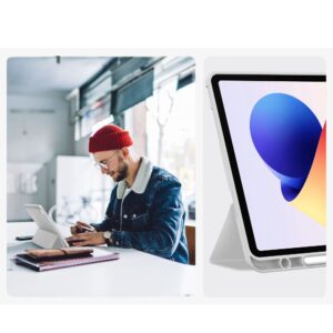 TechProtect SmartCase Pen dėklas skirtas Xiaomi Poco Pad M1 / Redmi Pad 2 Pro 12.1 - pilkos spalvos - Image 9