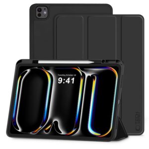 Tech-Protect SC Pen dėklas skirtas Apple iPad Pro 13” 7 / 8 / 2024-2025 - juodos spalvos