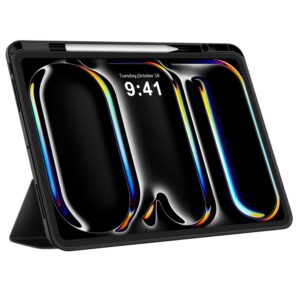 Tech-Protect SC Pen dėklas skirtas Apple iPad Pro 13” 7 / 8 / 2024-2025 - juodos spalvos - Image 4