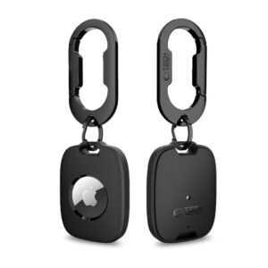 Tech-Protect Velar dėklas skirtas Apple AirTag 1 / 2 - juodos spalvos