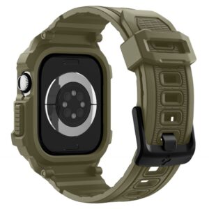 Spigen Rugged Armor Pro apyrankė skirta Apple Watch 46mm - žalios spalvos - Image 3