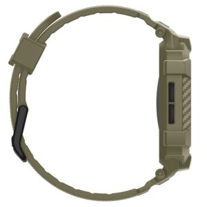 Spigen Rugged Armor Pro apyrankė skirta Apple Watch 46mm - žalios spalvos - Image 4