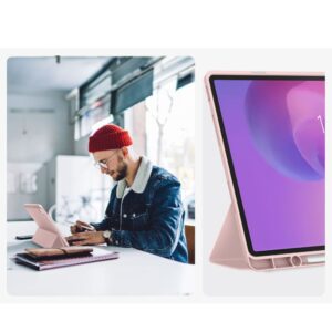 TechProtect SmartCase Pen dėklas skirtas Lenovo Idea Tab Plus 12.1 TB-361 - rožinės spalvos - Image 8