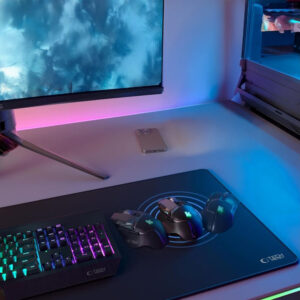 Tech-Protect A100 pelės kilimėlis 100 x 50 cm - juodos spalvos - Image 7