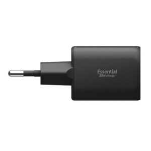 Spigen Essential EE352EU USB-C / USB-A 35W Wall Charger - juodos spalvos - Image 3
