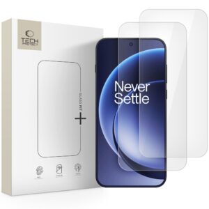 Tech-Protect Glass Fit+ 2-pack tempered glass skirtas OnePlus 15