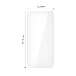 Tech-Protect Glass Fit+ 2-pack tempered glass skirtas OnePlus 15 - Image 2