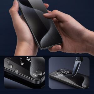 Tech-Protect Glass Fit+ 2-pack tempered glass skirtas OnePlus 15 - Image 4