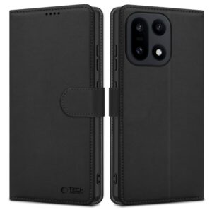 Tech-Protect Wallet dėklas skirtas OnePlus 15 - juodos spalvos