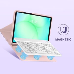 Tech-Protect SC Pen dėklas skirtas Samsung Galaxy Tab A9+ / A11+ Plus 11.0 X210 / X215 / X216 / X230 / X235 / X236 - rožinės spalvos - Image 7