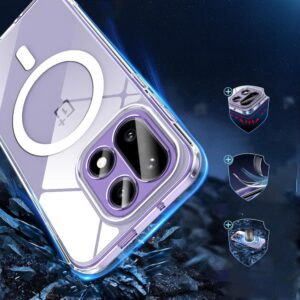 Tech-Protect Flexair Hybrid MagSafe dėklas skirtas OnePlus 15 - skaidrus - Image 4