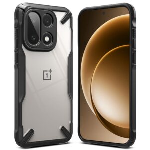 Ringke Fusion X dėklas skirtas OnePlus 15 - Clear juodos spalvos - Image 2