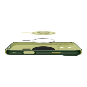 Spigen Nano Pop Hybrid MagSafe dėklas skirtas Apple iPhone 17 Pro - žalios spalvos - Image 7