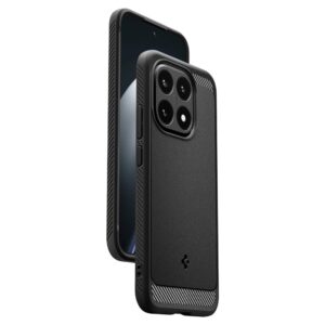 Spigen Rugged Armor dėklas skirtas Xiaomi 15T - juodos spalvos - Image 6