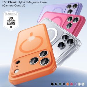 ESR Classic Hybrid MagSafe dėklas skirtas Apple iPhone 17 Pro - Clear oranžinės spalvos - Image 5
