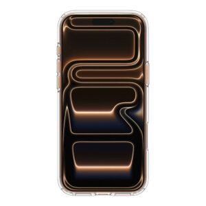 Spigen Ultra Hybrid MagSafe dėklas skirtas Apple iPhone 17 Pro - Clear oranžinės spalvos - Image 3
