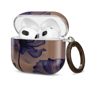 Tech-Protect Lamano case for Apple AirPods 4 - rudos spalvos ir violetinės spalvos