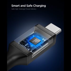 Spigen EB10020CC USB-C kabelis 100W 200cm - juodos spalvos - Image 4