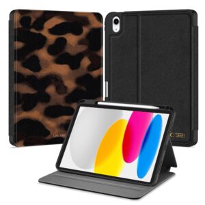 Tech-Protect Lamano dėklas skirtas Apple iPad 10.9” 10 / 2022 / 11” 11 / 2025 - rudos spalvos ir juodos spalvos
