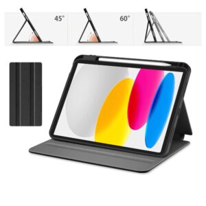 Tech-Protect Lamano dėklas skirtas Apple iPad 10.9” 10 / 2022 / 11” 11 / 2025 - rudos spalvos ir juodos spalvos - Image 8