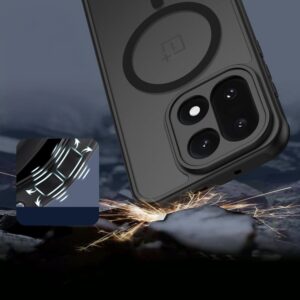 Tech-Protect MagMat MagSafe dėklas skirtas OnePlus 15 - juodos spalvos - Image 4
