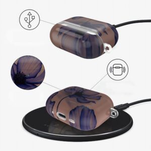 Tech-Protect Lamano case for Apple AirPods Pro 1 / 2 - rudos spalvos-violetinės spalvos - Image 5