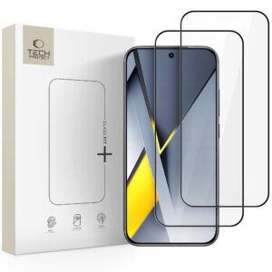 Tech-Protect Glass Fit+ 2-pack skirtas Xiaomi Poco F8 Pro - black
