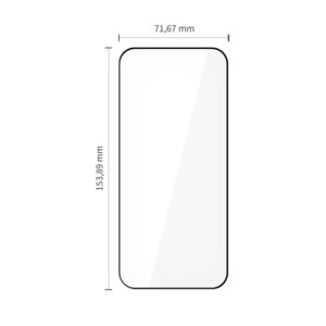 Tech-Protect Glass Fit+ 2-pack skirtas Xiaomi Poco F8 Pro - black - Image 2