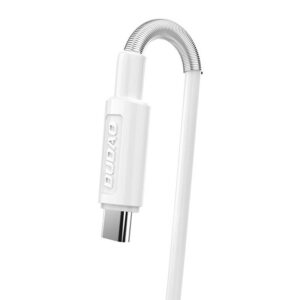 Wall charger Dudao A3EUT 2x USB with USB-C cable 12W (white) - Image 3