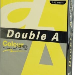 Kopijavimo popierius 80G A4/500, geltonas