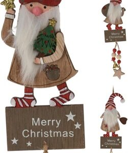 Žaisliukas eglutės kalėdų senis Koopman 6 cm