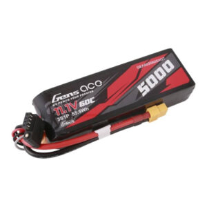 Gens ace G-Tech 5000mAh 11.1V 60C 3S1P Lipo With XT60 Plug - Image 2