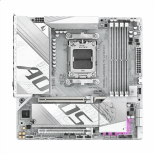 GIGABYTE B850M Aorus Elite WiFi6E ICE Motherboard, sockel AM5, AMD B850, mATX, DDR5 - Image 3