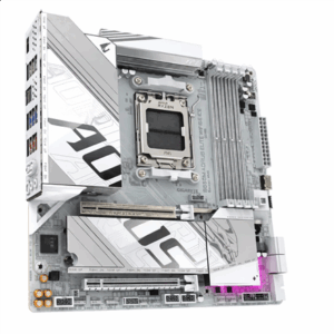 GIGABYTE B850M Aorus Elite WiFi6E ICE Motherboard, sockel AM5, AMD B850, mATX, DDR5 - Image 4