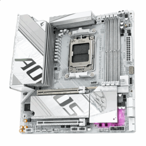 GIGABYTE B850M Aorus Elite WiFi6E ICE Motherboard, sockel AM5, AMD B850, mATX, DDR5 - Image 5