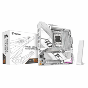 GIGABYTE B850M Aorus Elite WiFi6E ICE Motherboard, sockel AM5, AMD B850, mATX, DDR5 - Image 6