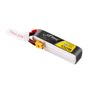 Tattu 3s 550mAh 95C 11.4V HV Lipo Battery with XT30 Plug Long-Pack - Image 3