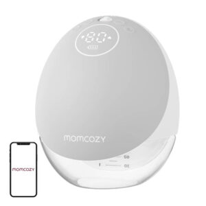 Momcozy M9 hands-free breast pump Gray