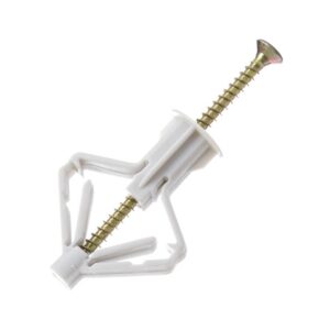 Nailoninis kaištis su sraigtu, GKW, 10 x 50 mm, 100 vnt