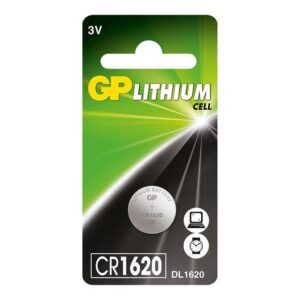 Elementas GP LITHIUM CR1620, 3V - Image 1