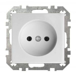 Kištukinis lizdas LIREGUS EPSILON, baltos spalvos