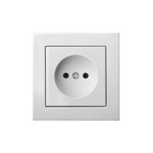 Kištukinis lizdas LIREGUS EPSILON, baltos spalvos - Image 2