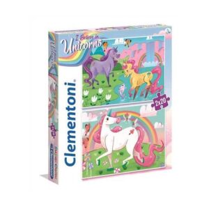 Dėlionė Clementoni Vienaragis 24754, 2 x 20 detalių