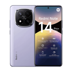 Išmanusis telefonas Xiaomi Redmi Note 14 Pro+ 5G Dual Sim 12GB RAM 512GB - Lavender Purple