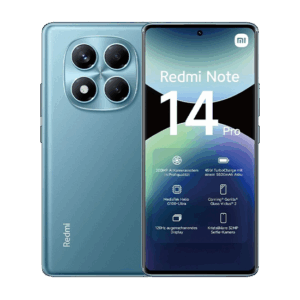Išmanusis telefonas Xiaomi Redmi Note 14 Pro 4G Dual Sim 12GB RAM 512GB - Ocean Blue