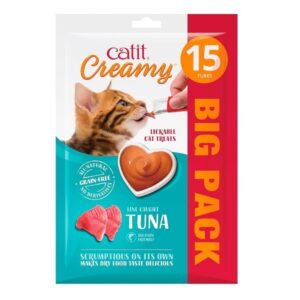Catit laižomas skanėstas su Tunu 15x10g