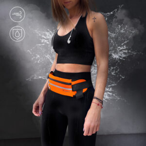 Wozinsky expandable running belt juodos spalvos (WRBBK1) - Image 6