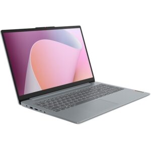 Nešiojamas kompiuteris Lenovo IdeaPad Slim 3 15AMN8 R5 / 16GB / 512GB SSD / 15,6" FHD IPS / W11H (Arctic Grey) / US išdėstymas - Image 2