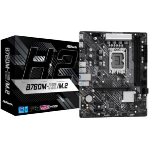 ASRock B760M-H2/M.2 motherboard, socket 1700, Intel B760, mATX, DDR5