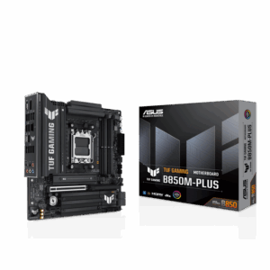 ASUS TUF Gaming B850M-Plus motherboard, Socket AM5, AMD B850, Micro-ATX, DDR5